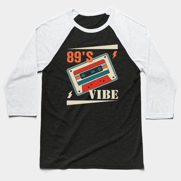 89’s Old Vibe Baseball T-Shirt by Ortumuda